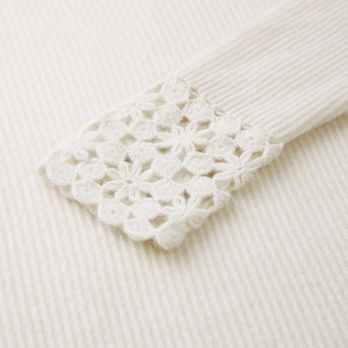 100% Cashmere Women's V-Neck Loose Knit Sweater sold by COMOBOCA product image thumbnail 5