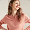 100% Cashmere Women's Round Neck Knit Sweater sold by COMOBOCA