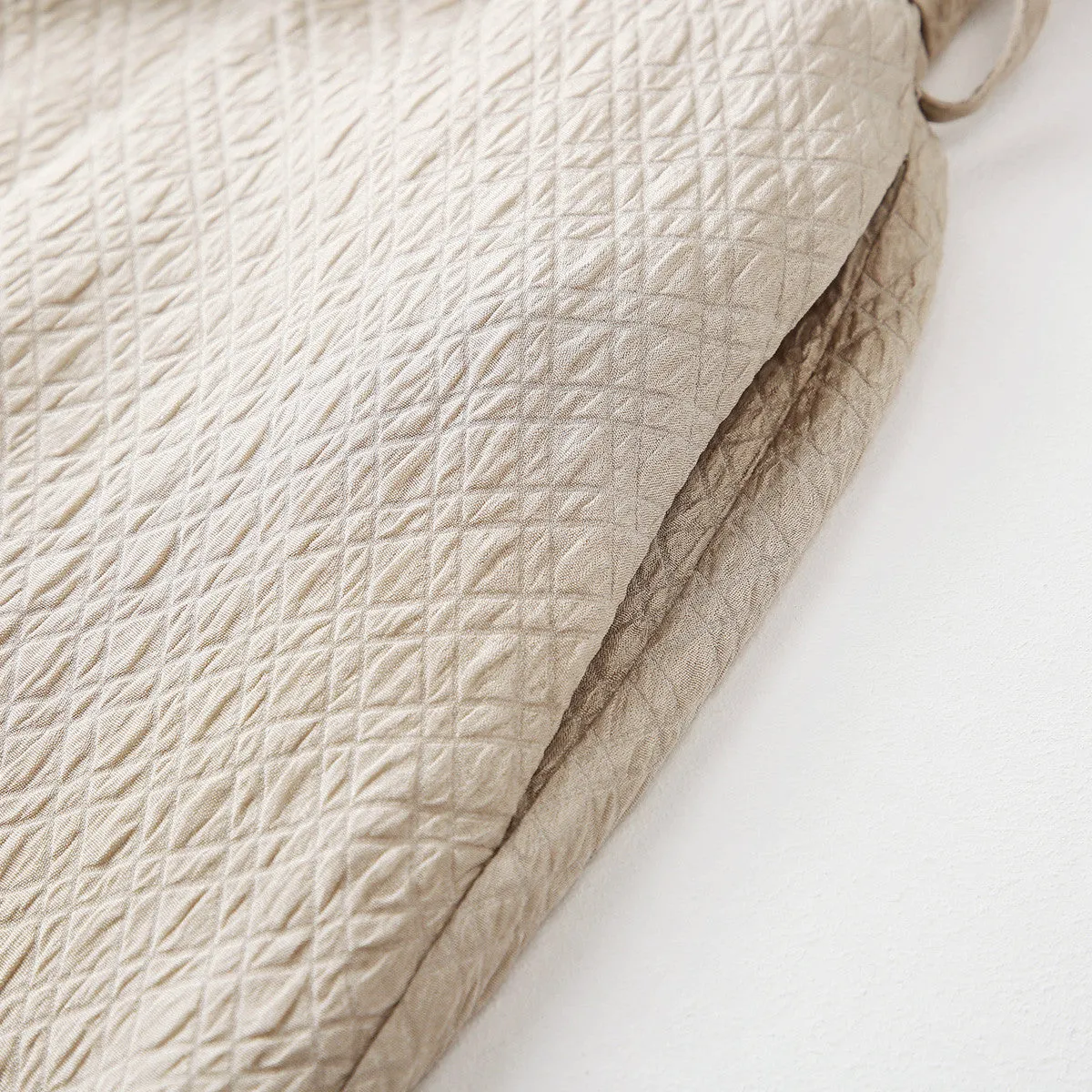 100% Mulberry Silk Waist Cinched Shirt Dress sold by COMOBOCA product image thumbnail 4