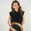 100% Mulberry Silk Sleeveless Blouse sold by COMOBOCA