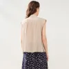 100% Mulberry Silk Sleeveless Blouse sold by COMOBOCA