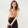 100% Mulberry Silk Sleeveless Blouse sold by COMOBOCA