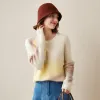 COMOBOCA Cashmere Women's Gradient Color Knit Sweater sold by COMOBOCA