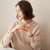 100% Cashmere Knit Hoodies with Contrasting Sleeve Detail sold by COMOBOCA
