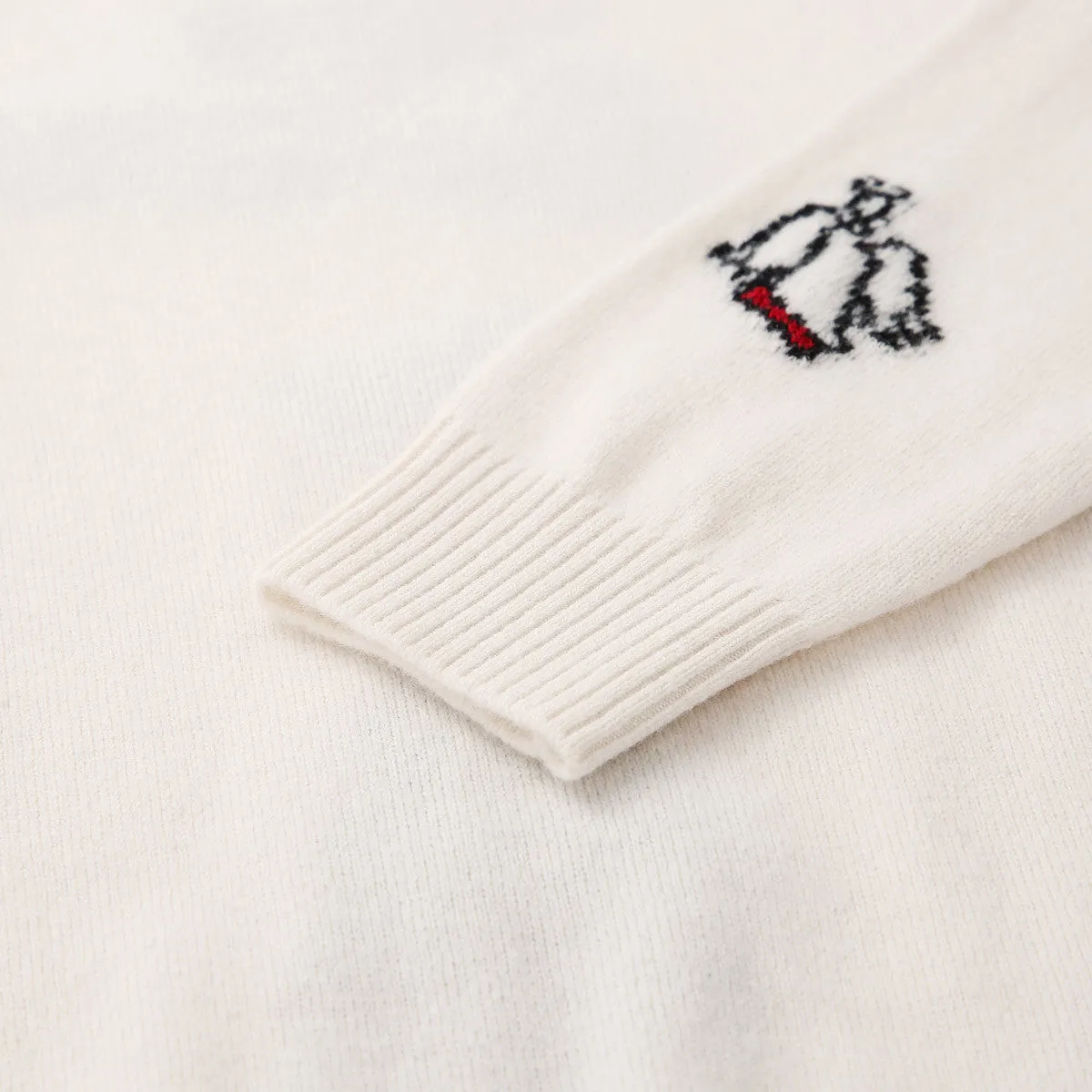 100% Wool Kids' Cozy Christmas Knit Sweater sold by COMOBOCA product image thumbnail 3