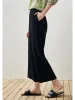 Women's Elastic Waistband Crinkled Wide Leg Pants sold by COMOBOCA