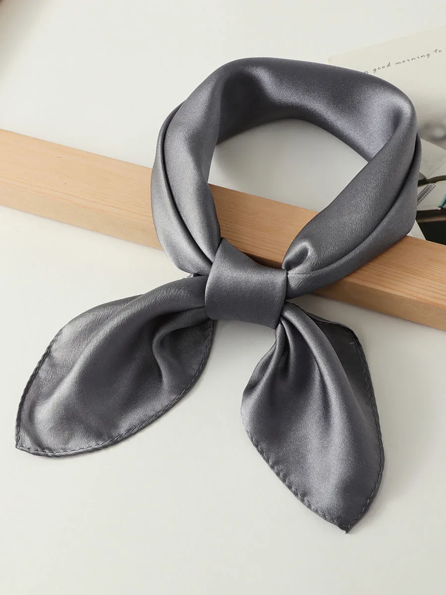 100% Mulberry Silk Women's Versatile Scarf sold by COMOBOCA product image thumbnail 4