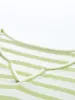 Women's Striped Long Sleeve V-Neck T-Shirt sold by COMOBOCA