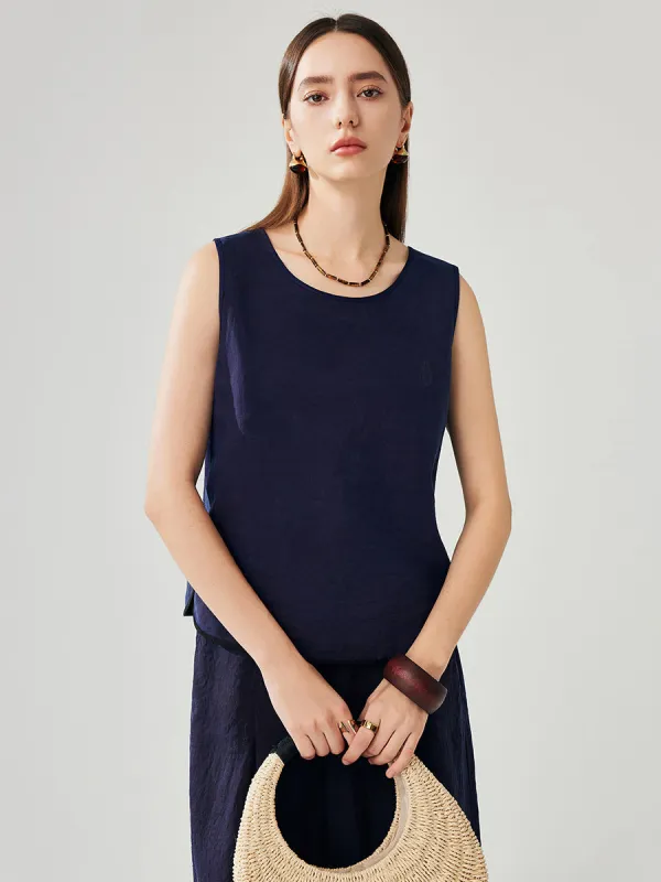 100% Mulberry Silk Women's Reversible Tank Top sold by COMOBOCA