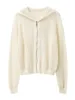 Women's Ribbed Mesh Zip-Up Hoodie sold by COMOBOCA
