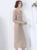 100% Cashmere Women's Cable Knit Sweater Dress sold by COMOBOCA