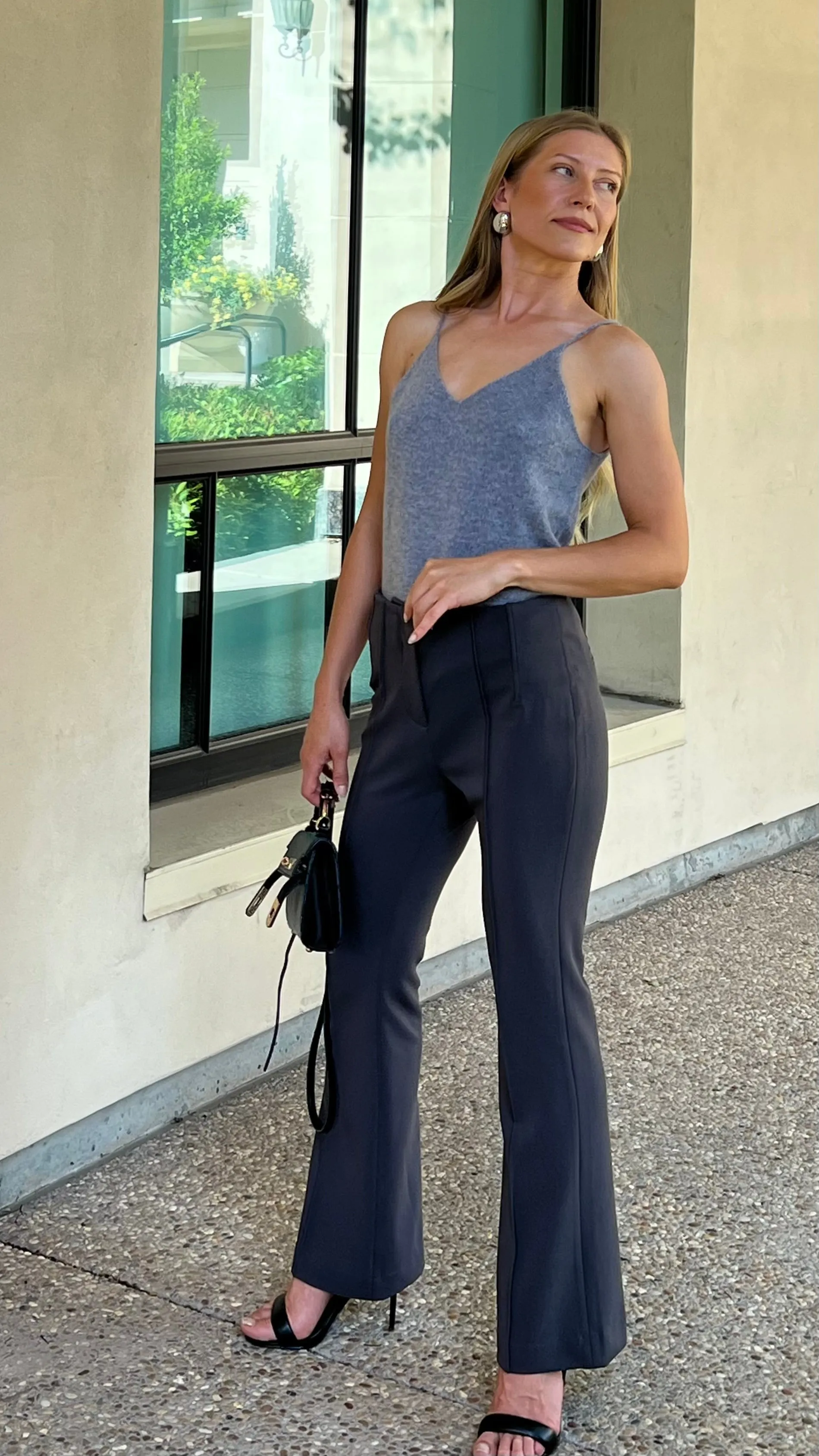 100% Cashmere Women's V-Neck Camisole sold by COMOBOCA product image thumbnail 3