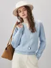 100% Wool Women's V-Neck Cable Knit Sweater sold by COMOBOCA