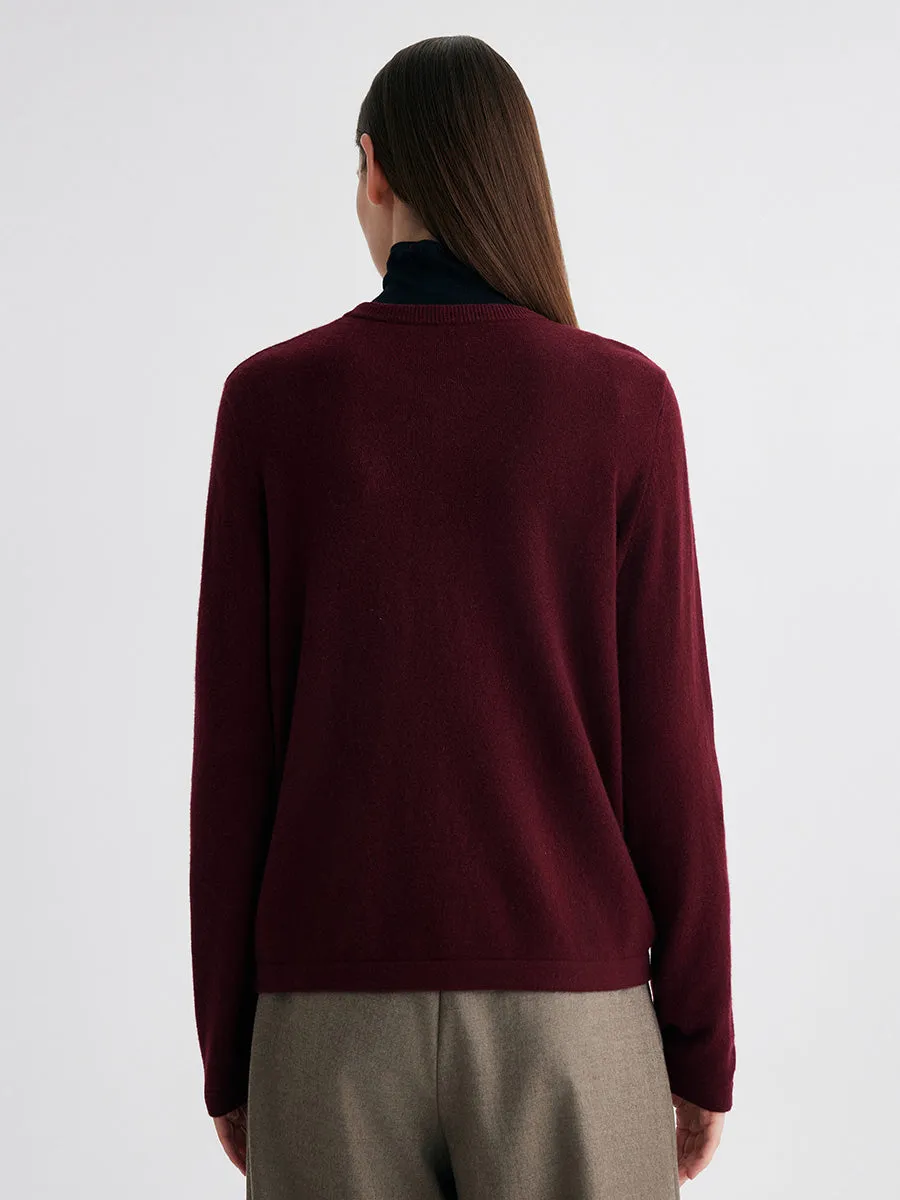 100% Cashmere Women's Button-Up Cardigan sold by COMOBOCA product image thumbnail 3