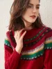 100% Cashmere Women's Fair Isle Sweater sold by COMOBOCA