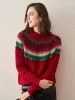 100% Cashmere Women's Fair Isle Sweater sold by COMOBOCA