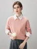 100% Cashmere Women's Cable Heart Patterned Knit Sweater sold by COMOBOCA