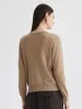 100% Cashmere Women's Argyle Pattern Cardigan sold by COMOBOCA