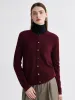 100% Cashmere Women's Button-Up Cardigan sold by COMOBOCA