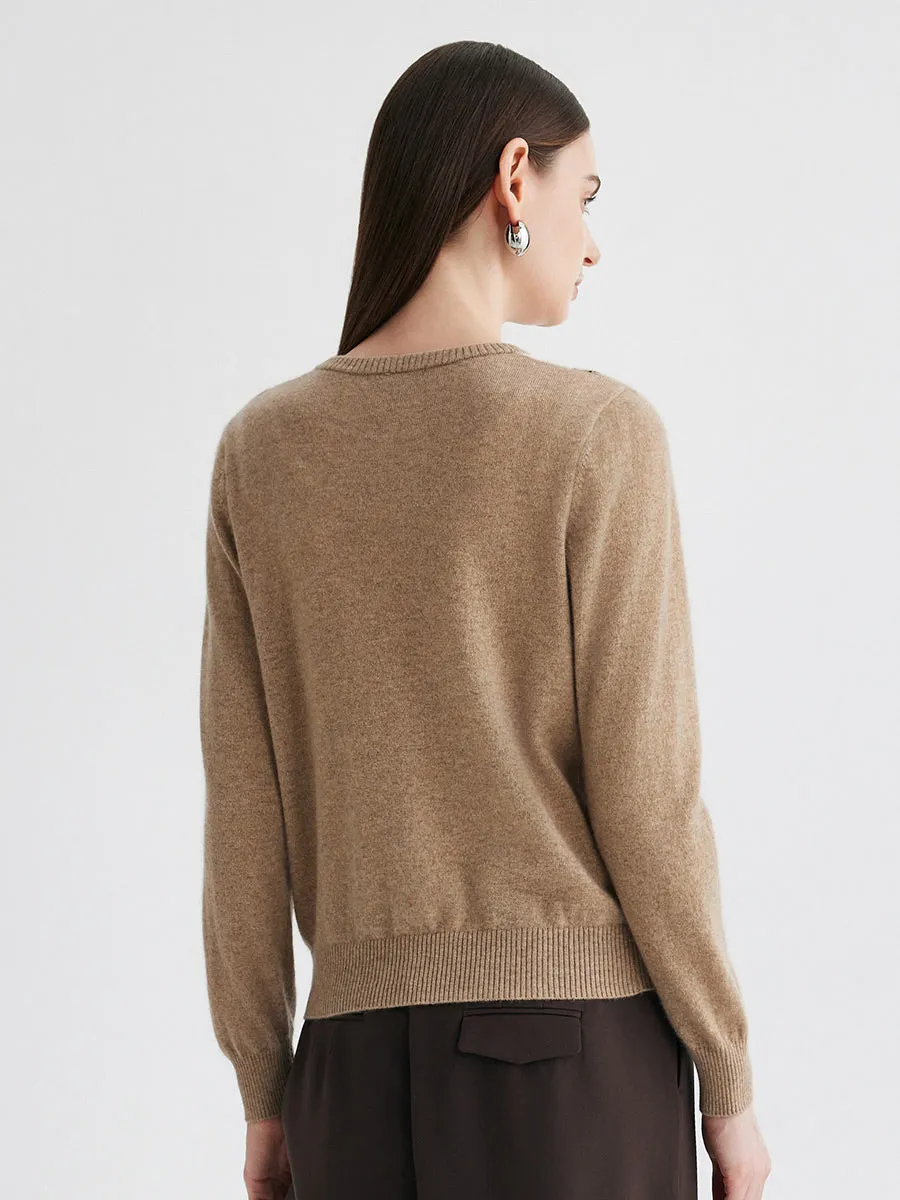 100% Cashmere Women's Argyle Pattern Cardigan sold by COMOBOCA product image thumbnail 4