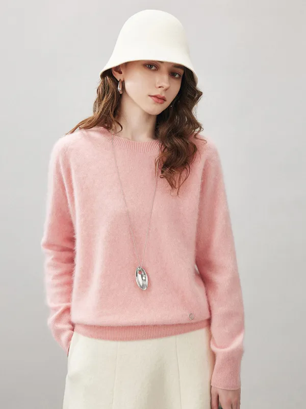 Women's Wool Seamless Brushed Knit Sweater sold by COMOBOCA