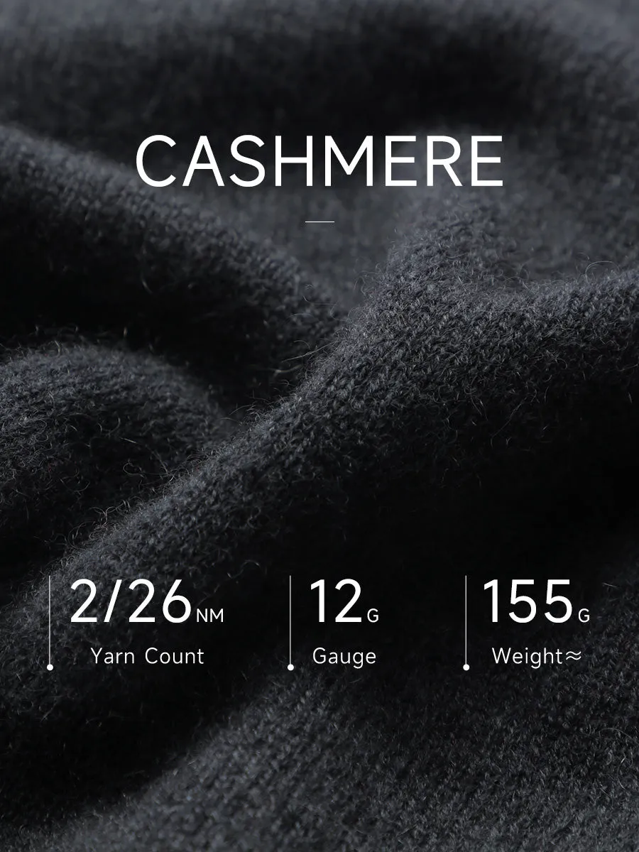 100% Cashmere Women's Sweater with Built-in Collar sold by COMOBOCA product image thumbnail 4