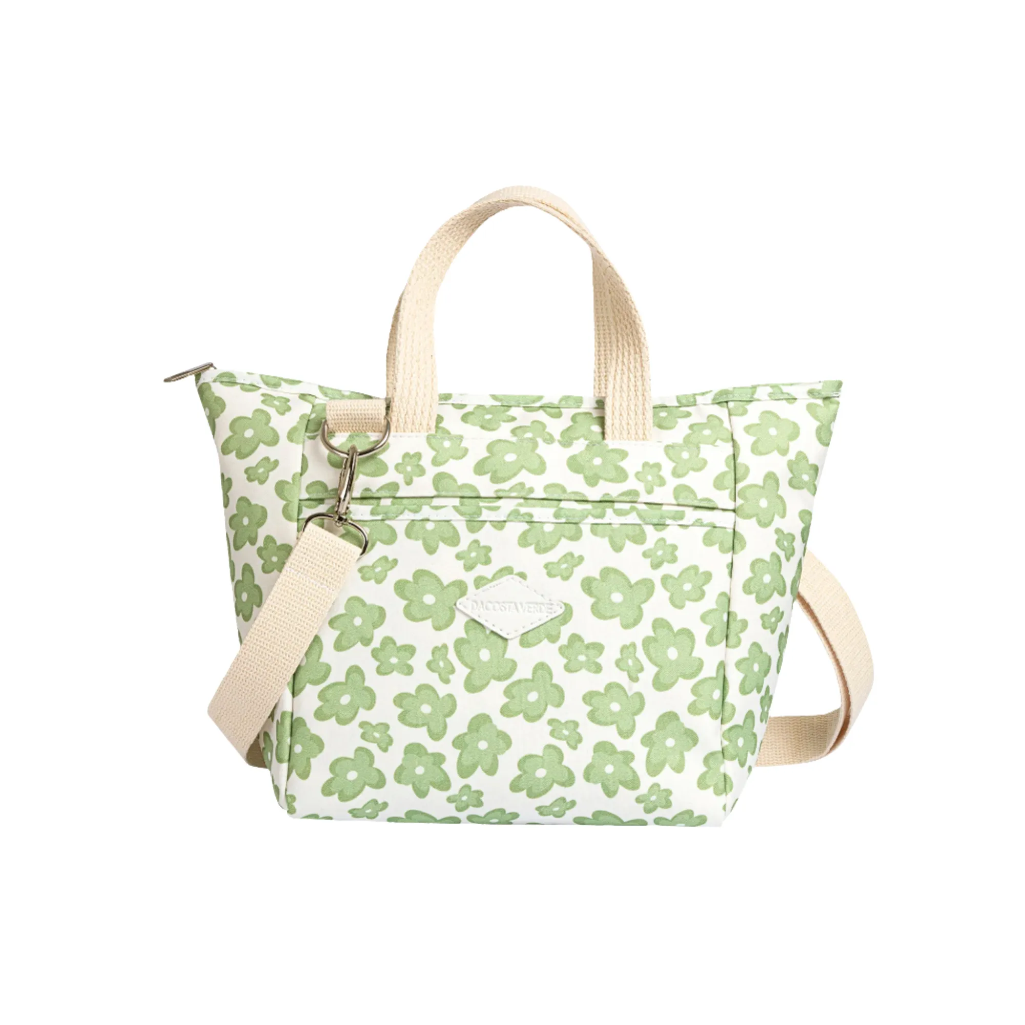 Lunch Tote Sage Retro Floral 13L sold by DaCosta Verde product image thumbnail 3