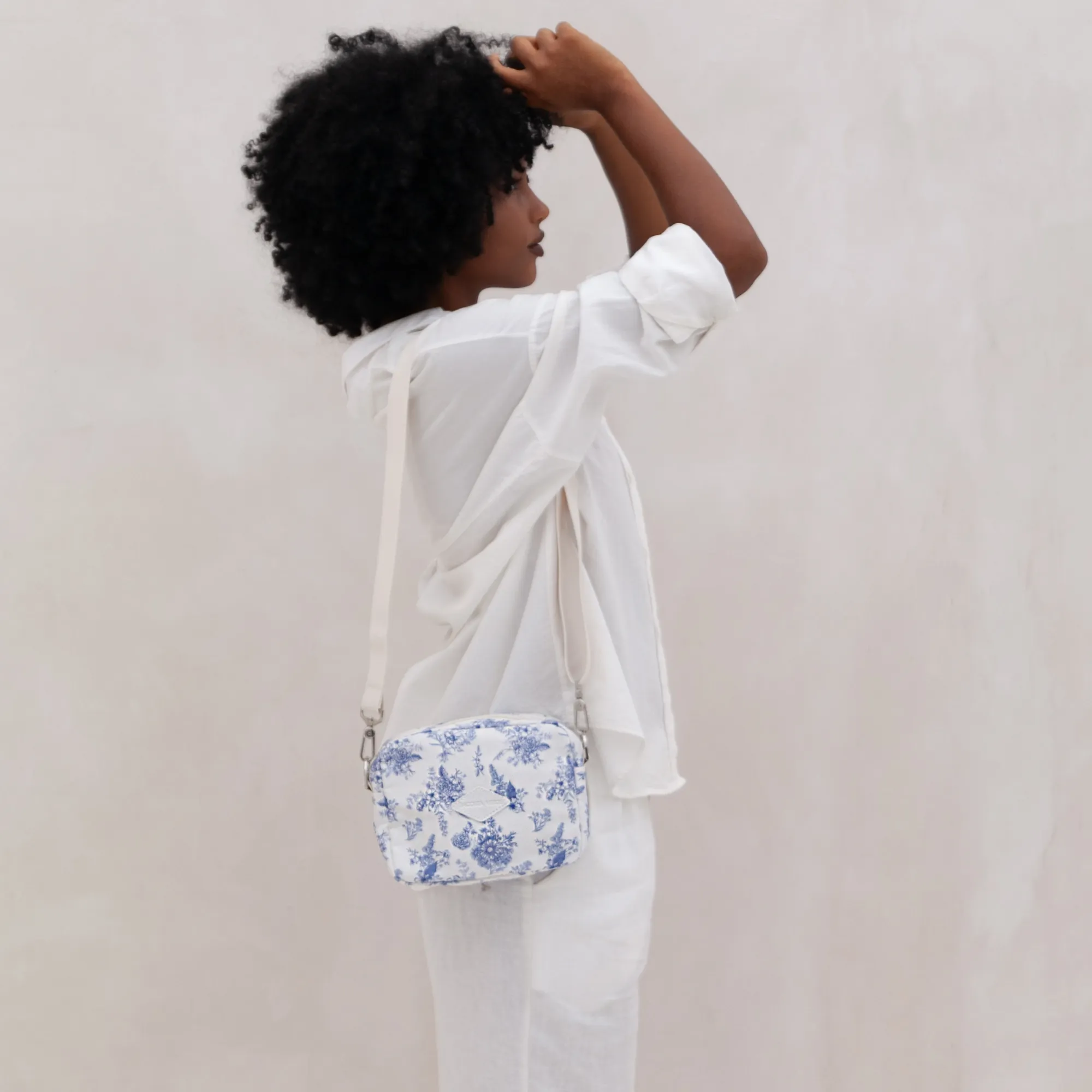 Nomad Crossbody Sling Toile de Jouy sold by DaCosta Verde product image thumbnail 2