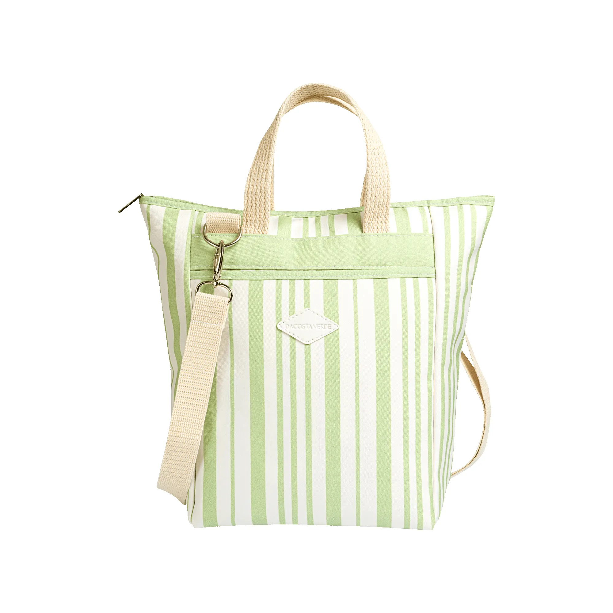 Tote Cooler Sage Stripe sold by DaCosta Verde