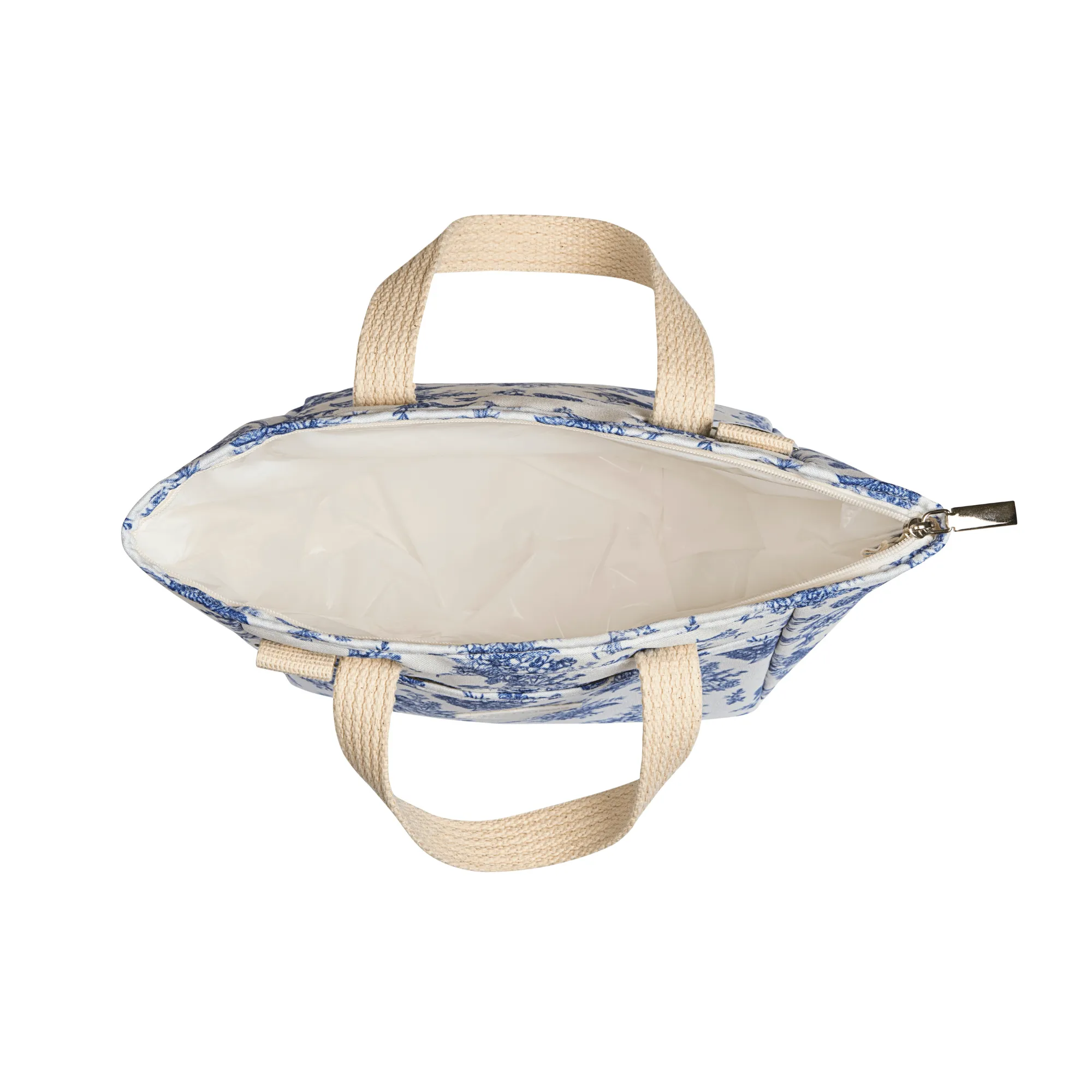 Tote Cooler Toile de Jouy sold by DaCosta Verde product image thumbnail 2