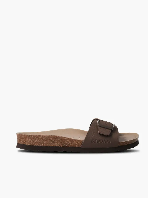 TORONTO VEGAN DARK BROWN sold by Genuins