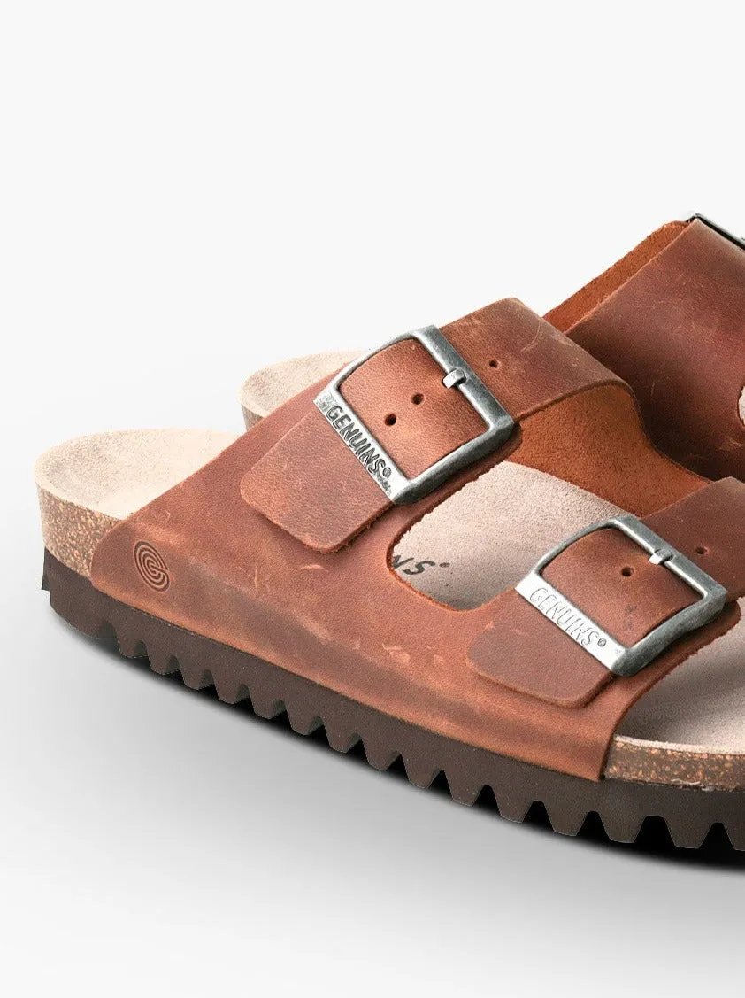 HAWAII OILED LEATHER COGNAC sold by Genuins product image thumbnail 3