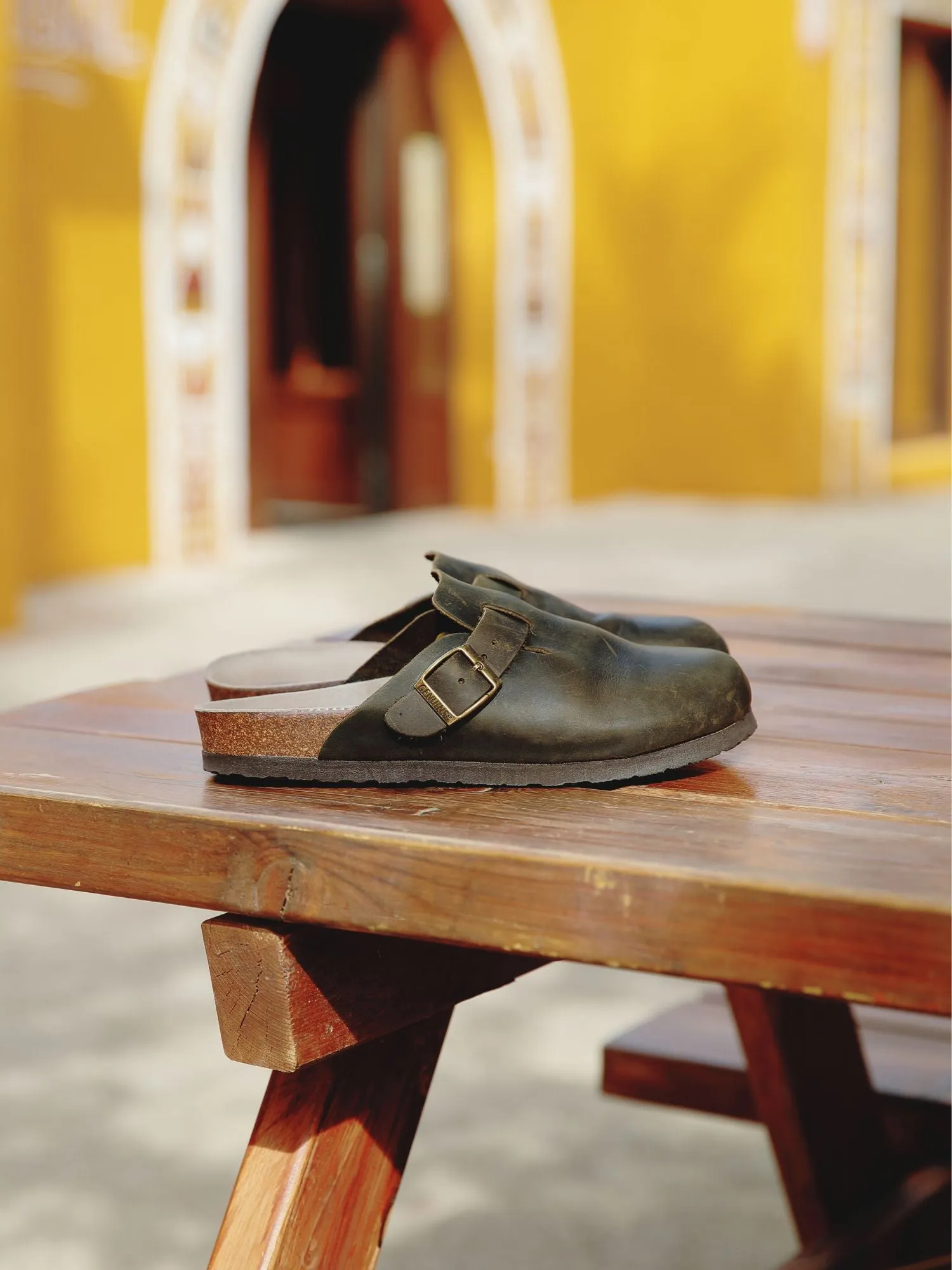 RIVA OILED LEATHER KAKI UNISEX sold by Genuins product image thumbnail 2