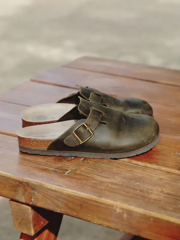 RIVA OILED LEATHER KAKI UNISEX sold by Genuins