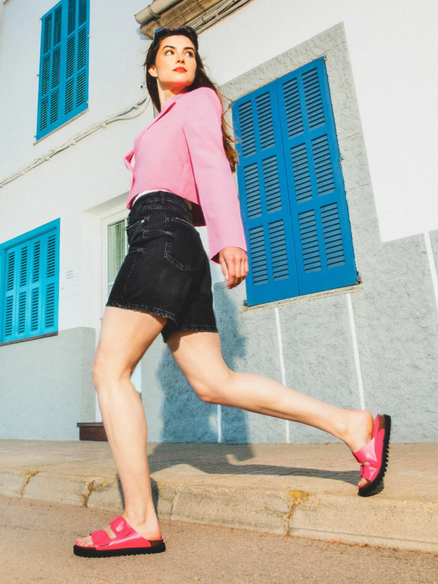 GALIA LEATHER FUCHSIA sold by Genuins product image thumbnail 4