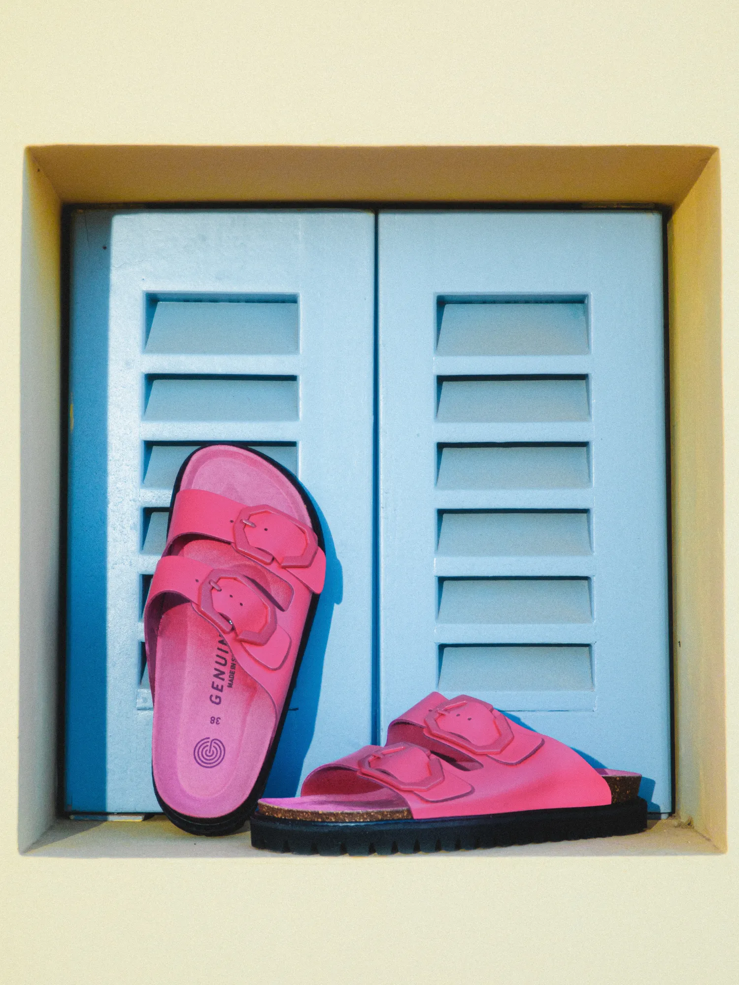 GALIA LEATHER FUCHSIA sold by Genuins product image thumbnail 3