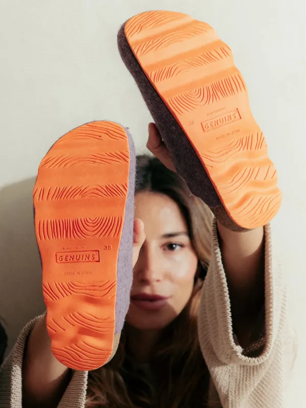 CANDY FELT WOOL LILAC sold by Genuins