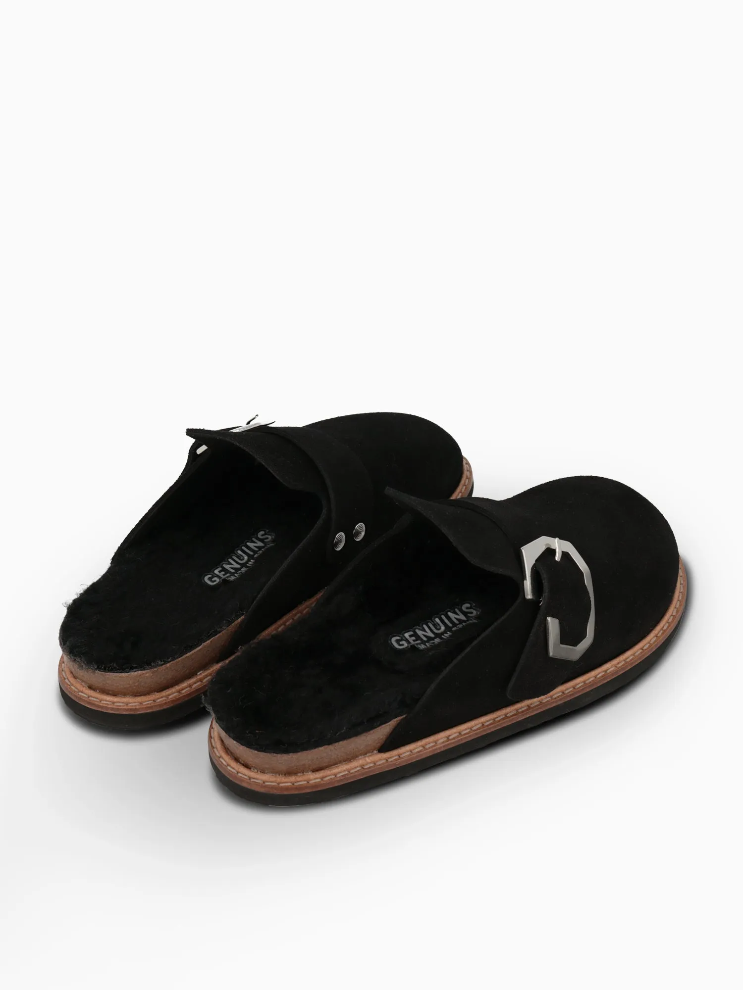 GRISEL SHEEPSKIN VELOUR BLACK sold by Genuins product image thumbnail 3