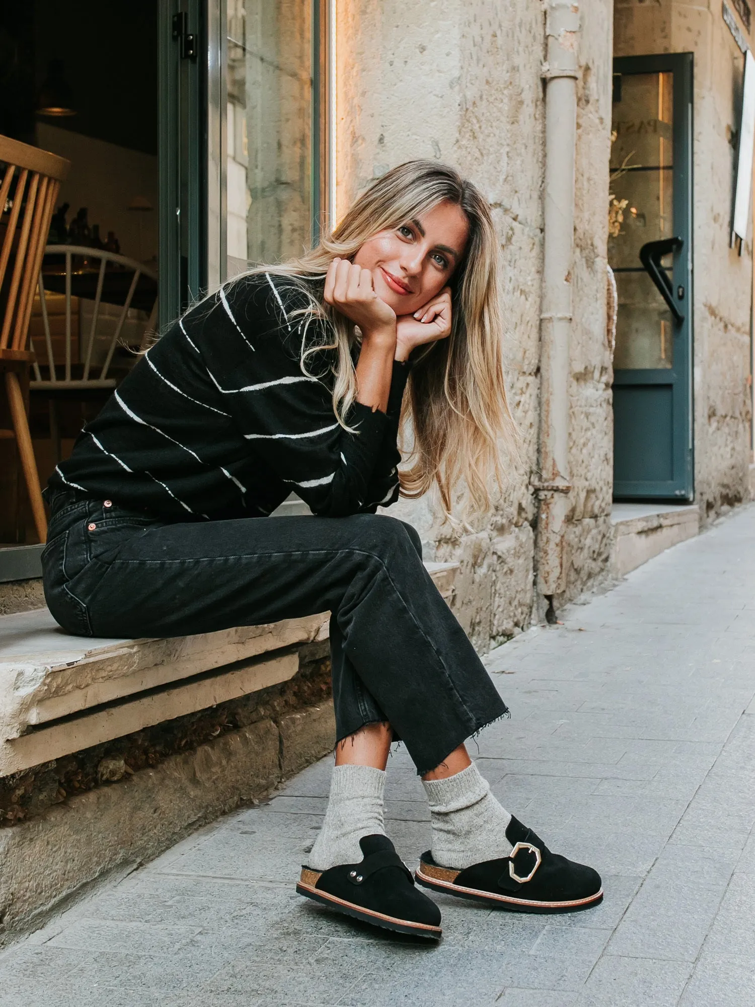 GRISEL SHEEPSKIN VELOUR BLACK sold by Genuins product image thumbnail 4