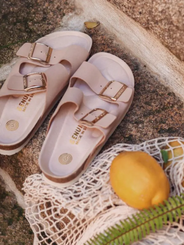 HAWAII VEGAN SUEDE NUDE sold by Genuins