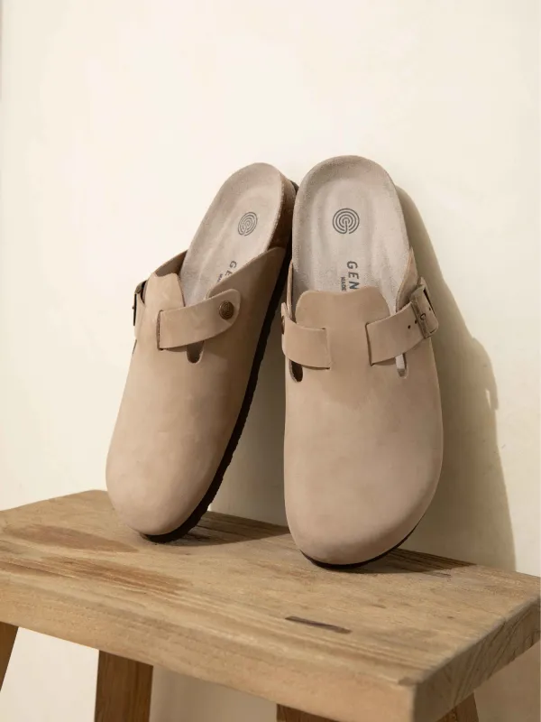 RIVA NUBUCK TAUPE UNISEX sold by Genuins