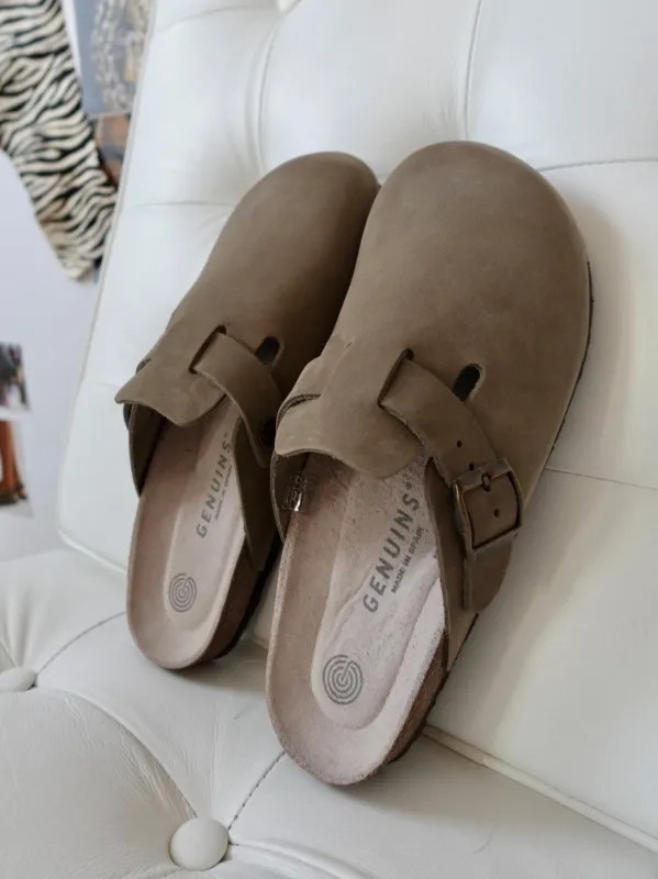 RIVA NUBUCK KAKI UNISEX sold by Genuins