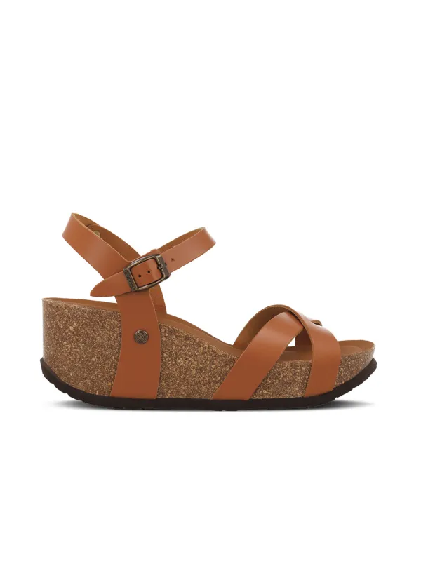 CANNES LEATHER DRESS CAMEL sold by Genuins