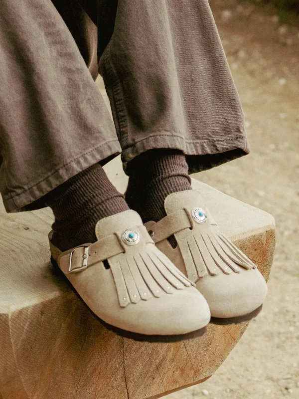 FRINGE VELOUR TAUPE sold by Genuins