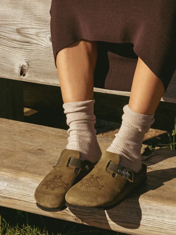 FOLK VELOUR KAKI sold by Genuins