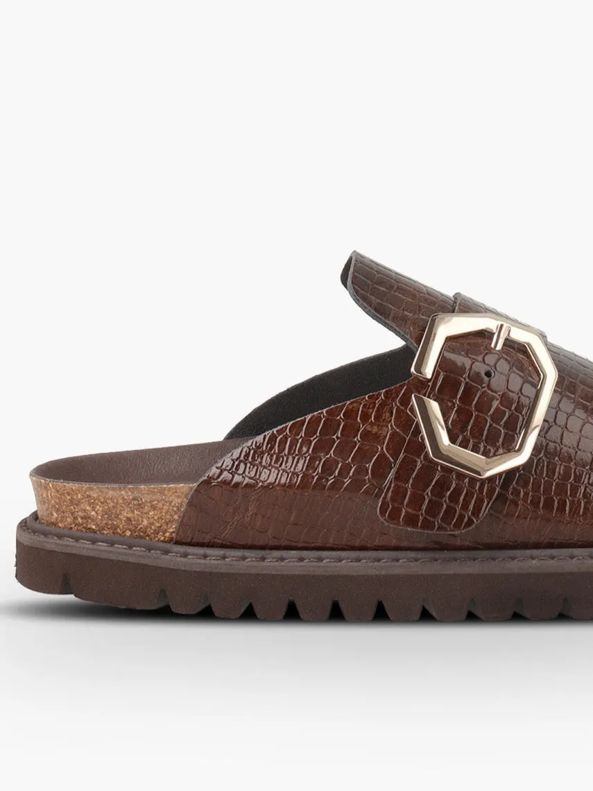 GRISEL VEGAN CROCO COFFEE sold by Genuins product image thumbnail 5