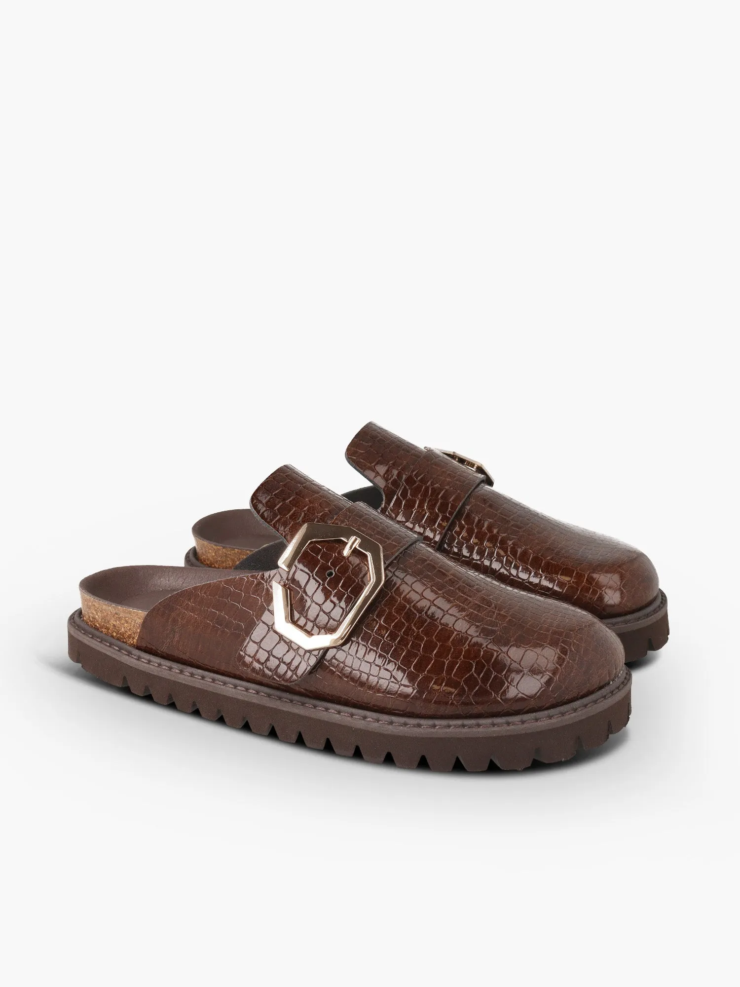 GRISEL VEGAN CROCO COFFEE sold by Genuins product image thumbnail 3