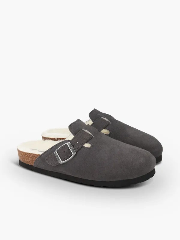 RIVA VELOUR WOOL DARK GREY MAN sold by Genuins