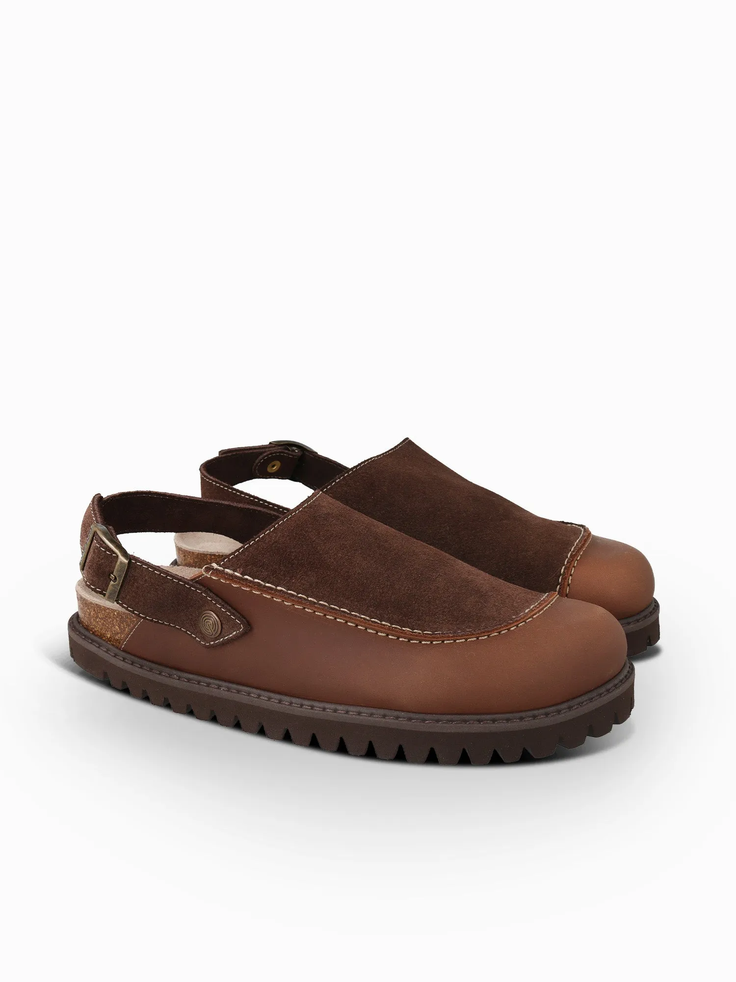 GALBANO OILED LEATHER BROWN sold by Genuins