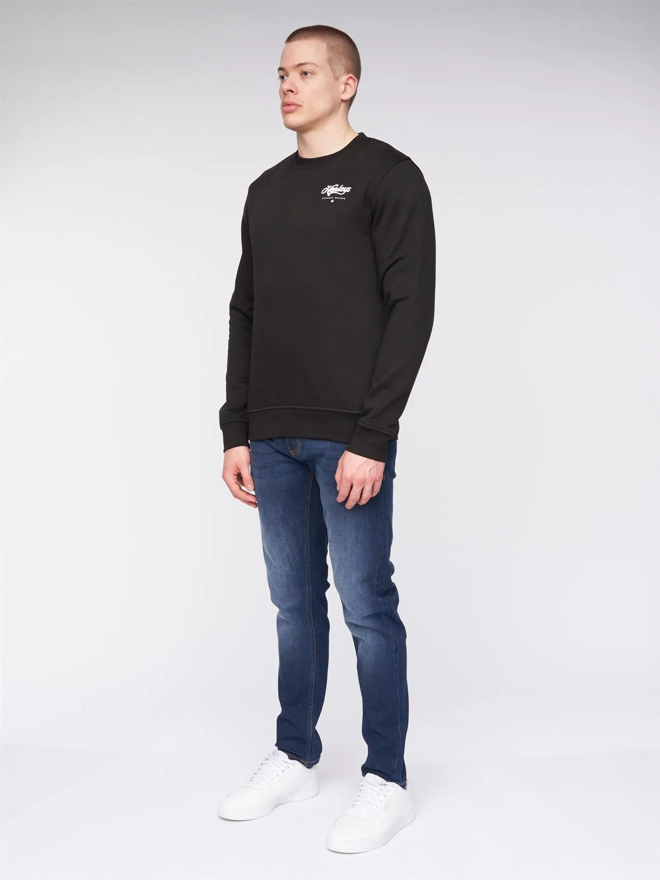 Scripthen Crew Sweat Black sold by Henleys product image thumbnail 2